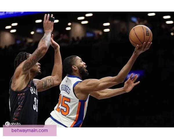 唐斯砍下26分15篮板尼克斯险胜篮网布伦森助攻突出米诺特发挥难阻败局